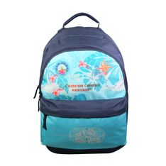 Sac à dos Koh Lanta - 2 compartiments - turquoise - Bagtrotter