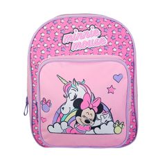 Sac à dos maternelle Minnie - 1 compartiment - rose - Bagtrotter