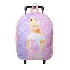 Sac maternelle à roulettes Barbie - 1 compartiment - rose - Bagtrotter