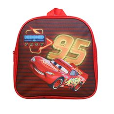 MOCHILA GUARDERIA AZUL/ROJO  CARS 24X7X24