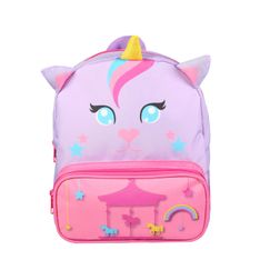 Sac goûter maternelle Kids - 1 compartiment - violet - Bagtrotter