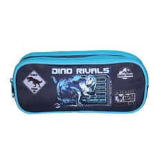 Trousse Jurassic World - 2 compartiments - bleu - Bagtrotter