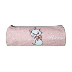 Trousse ronde Marie - 1 compartiment - rose - Bagtrotter