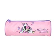 Trousse ronde Minnie - 1 compartiment - rose - Bagtrotter