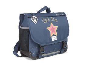 Cartable réversible Star Blue - 38 cm - 2 compartiments - bleu - Pol Fox
