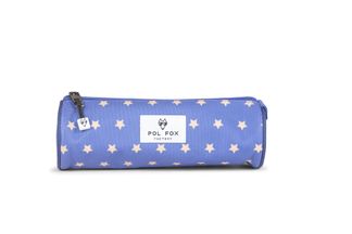 Trousse ronde Catch - 1 compartiment - bleu - Pol Fox