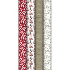 Clairefontaine Excellia - Emballage cadeau - 70 cm x 2 m - 80 g/m² - altitude - variée - papier - 30 rouleau(x)