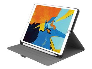 Cygnett TekView Slimline - Étui à rabat pour tablette - tissu - bleu, marine - 10.2" - pour Apple 10.2-inch iPad (7ème génération)
