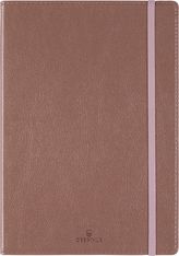 Carmen - carnet a5 souple ligné - 200 pages - or rose