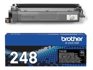 Brother TN-248BK - Negro - original - caja - cartucho de tóner - para Brother DCP-L3520, DCP-L3560, HL-L3220, HL-L3240, HL-L8240, MFC-L3760, MFC-L8390