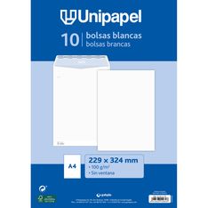 PAQUETE 10 BOLSA BCA 100G 229X324 T.SILIC ( 21191170 )