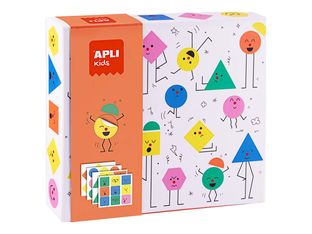 Apli Kids - Jeu complet d'adhésif de décoration - émotions - non permanent