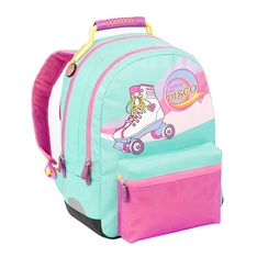 Sac à dos Roller Disco - 2 compartiments - bleu - Viquel