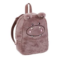 Sac à dos maternelle Cuddle Hippo - 1 compartiment - marron - Viquel