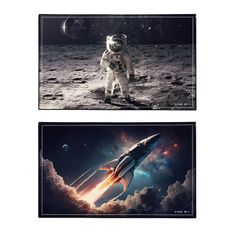 Sous-main Espace - 59,5 x 36,2 cm - Assortis - Viquel