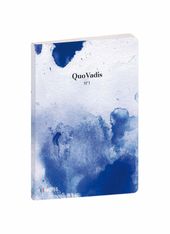 Quo Vadis - Carnet de notes - Iconique - Encre - Pages Lignées - 15x21 cm - Papier Clairefontaine blanc - Fabrication française