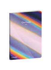 Quo Vadis - Carnet de notes - Iconique - Multicolore - Pages Lignées - 15x21 cm - Papier Clairefontaine blanc - Fabrication française