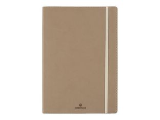 Oberthur - Carnet de notes A4 - 200 pages - papier ivoire - marron
