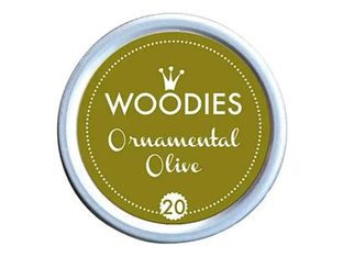 Woodies 20 - Tampon encreur - olive ornementale