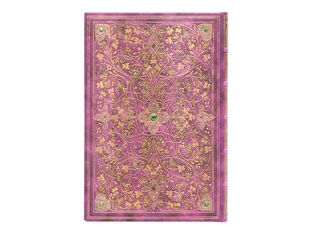 Paperblanks Sangorski & Sutcliffe - Carnet de notes - 9,5 x 14 cm - 176 pages - ligné - rose