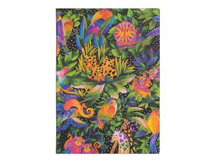 Paperblanks Flexis Laurel Burch - Carnet de notes - 13 x 18 cm - 176 pages - jungle song