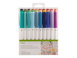 Cricut - Marqueur permanent - couleurs assorties - encre à l'eau - 0.4 mm - fin (pack de 30)