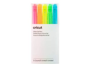 Cricut - Roller - Pack 5 peintures à base d'eau - encre gel - 0.8 mm 