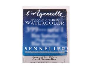Sennelier L'Aquarelle - Peinture - aquarelle - jaune de cadmium profond - opaque - demi-plateau