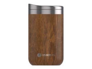 Les Artistes Univers Earth - Mug isotherme - 350 ml - blanc, rouge et bleu - acier inoxydable