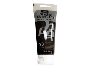Pebeo Studio Acrylics High Viscosity 73 - Peinture acrylique - imitation noir ivoire - 100 ml