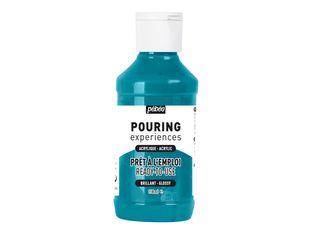 Pebeo Pouring Experiences Ready-to-use - Peinture acrylique - cobalt métal - 118 ml
