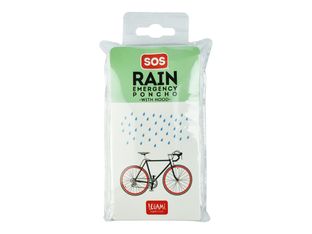 Legami Sos Rain - Poncho de pluie jetable - imperméable - plastique