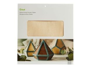 Cricut Natural Wood Veneer -  2 feuilles placage de bois - 30,5 x 30,5 cm - érable