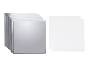 Cricut - 8 Feuilles de transfert de film - 30,5 x 30,5 cm - argent