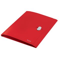 Leitz Recycle - chemise à 3 rabats - A4 - pour 150 feuilles - rouge