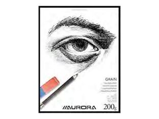 Aurora - Bloc à dessins - A4 - 10 feuilles - blanc