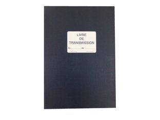 ELVE - Registre courrier A4 - 150 pages