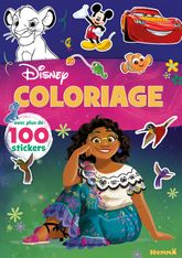 DISNEY - COLORIAGE AVEC PLUS DE 100 STICKERS (ENCANTO - MIRABEL)