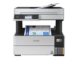 Epson EcoTank L6490 - imprimante multifonction jet d'encre couleur A4 - USB, LAN, Wi-Fi - blanc