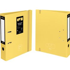 ARCHIVADOR A4 65MM UNEQUAL MINIMAL AMARILLO