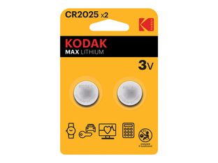 Kodak MAX - CR2025 - Batterie 2 x CR2025 - Li/MnO2 - 140 mAh