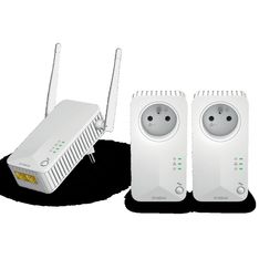Strong 600 PRO v2 - CPL 600 Trio  - 2 adaptateurs Powerline + 1 adaptateur Powerline Wi-Fi FR  - 