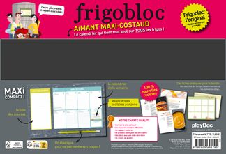 Frigobloc Hebdomadaire Compact - Calendrier Compact / sem 