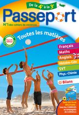Passeport - Toutes les matières - De la 4e à la 3e - Cahier de vacances
