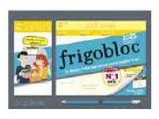 Calendrier hebdomadaire de Septembre à Décembre (16 mois) - 280 x 180 mm - Frigobloc