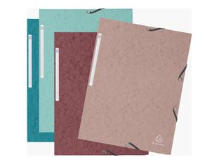 Exacompta Skandi - Chemise à 3 rabats - DOS 3 mm - A4 - capacité 250 feuilles - disponible dans différentes couleurs