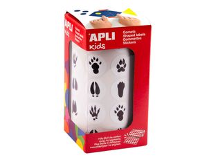 APLI kids - Autocollants (adhésif instantané) - 900 pièces - 20 mm diameter - 30 feuilles