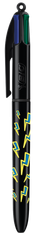 BIC 4 Couleurs - Stylo à bille 4 couleurs - 1 mm - pointe moyenne - néon