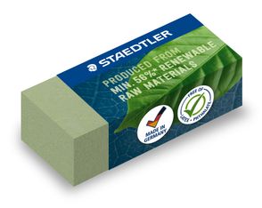STAEDTLER - Mini Gomme sans latex - vert olive