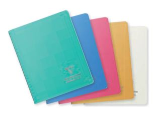 Clairefontaine Koverbook Silver - Cahier à spirale A4 (21x29,7cm) - 160 pages - ligné - disponible dans différentes couleurs